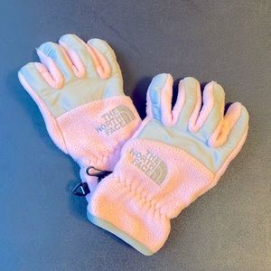 The North Face girls size Small gloves